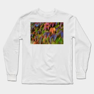 Ivy on the Fence of Merton College, Oxford, UK Long Sleeve T-Shirt